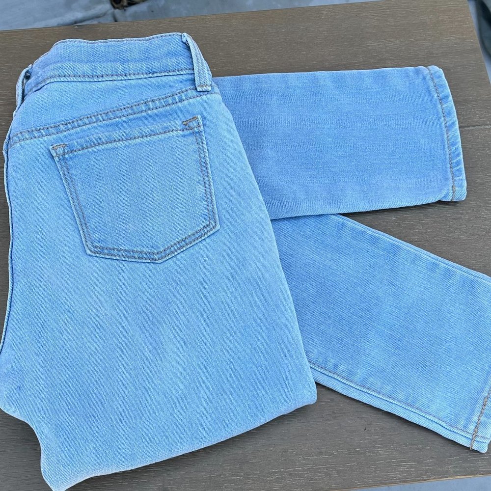Old Navy Bleached Super Skinny Jeans Girl Size 10 Regular
